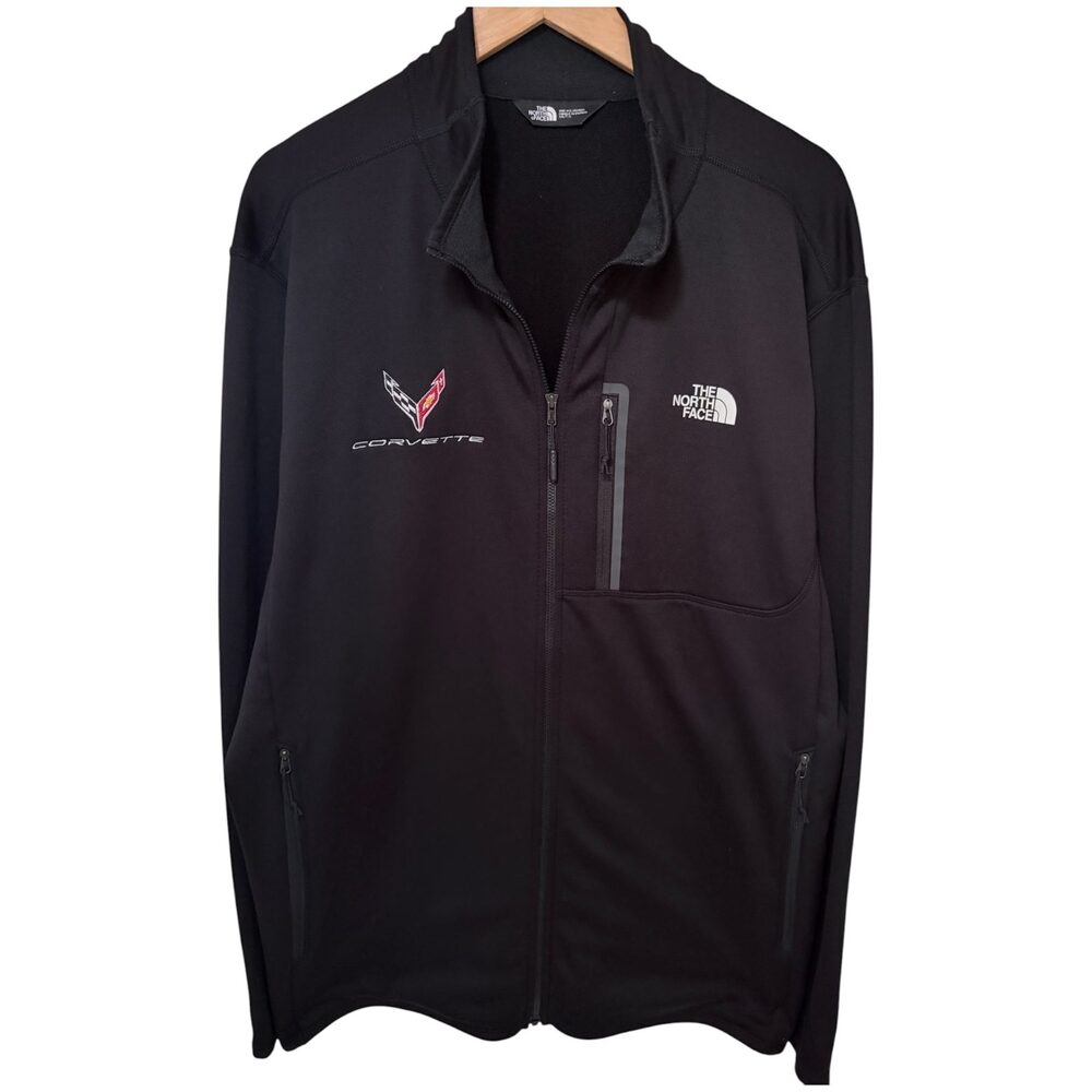 The North Face Skyline Corvette Fleece Jacket Men's 2XL Black Full Zip
